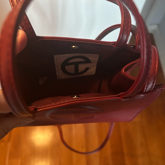 Telfar Mini Bag in Deep Red - Picture 4 of 4